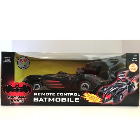 Vintage Batman & Robin Batmobile KB Toys Exclusive New George Clooney